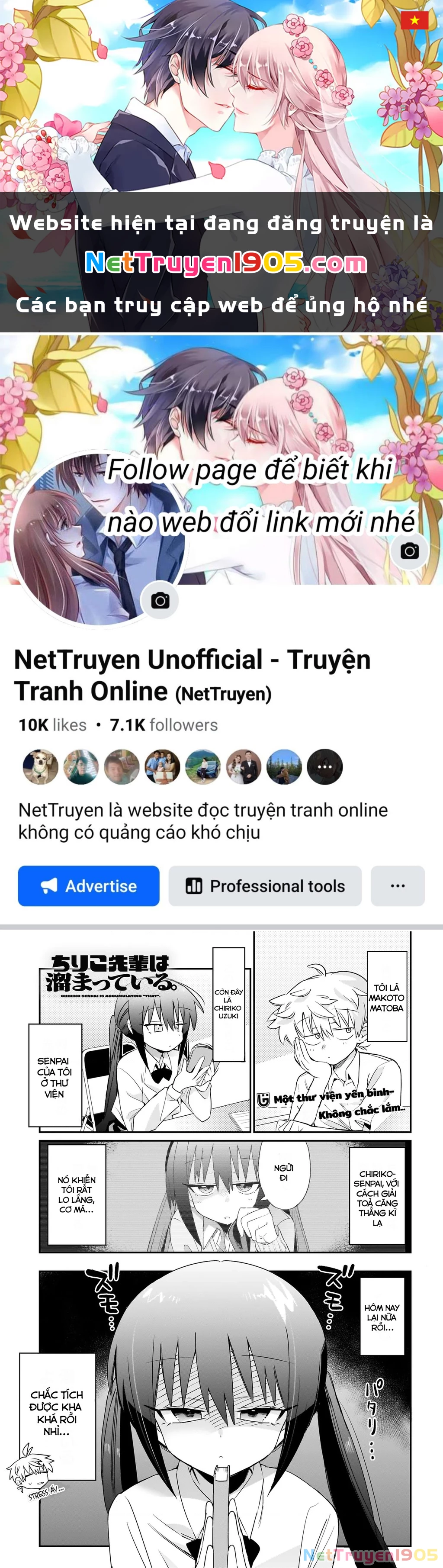 Chiriko Senpai đang bị stress Chapter 3 - 1