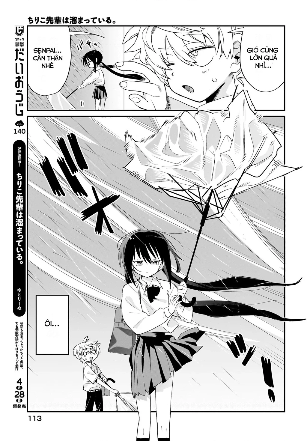 Chiriko Senpai đang bị stress Chapter 3 - 5