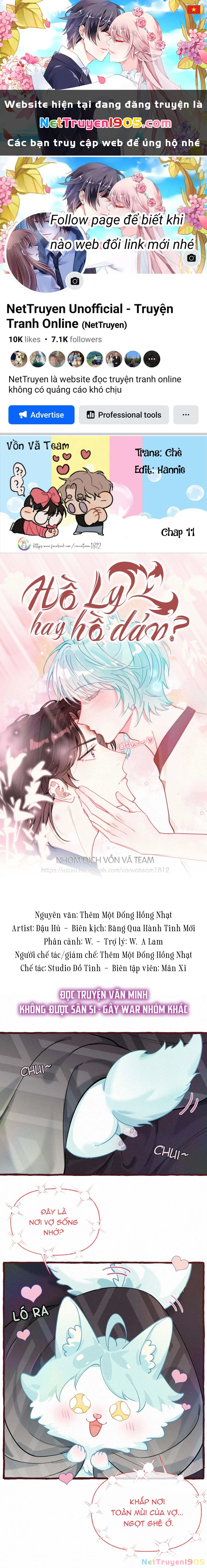 Hồ Ly Hay Là "Hồ Dán" Vậy? Chapter 11 - 1