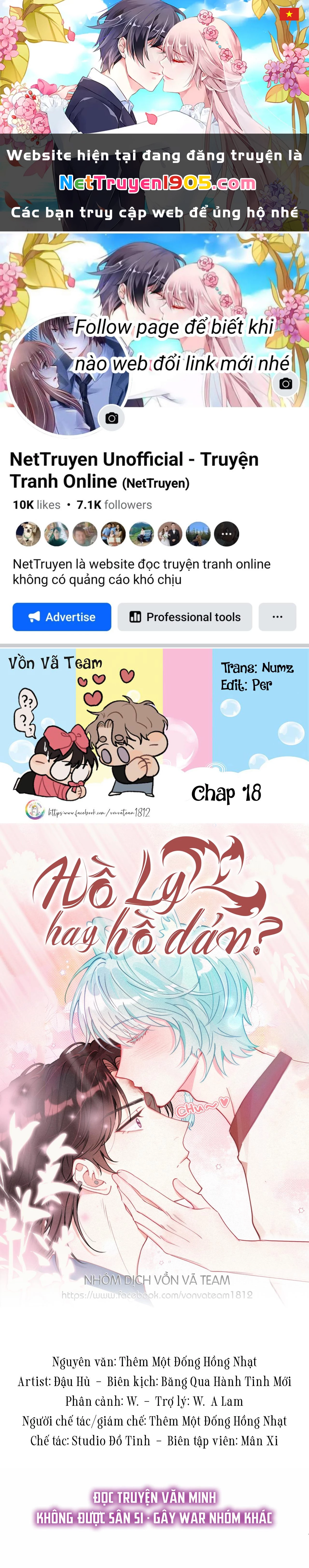 Hồ Ly Hay Là "Hồ Dán" Vậy? Chapter 18 - 1
