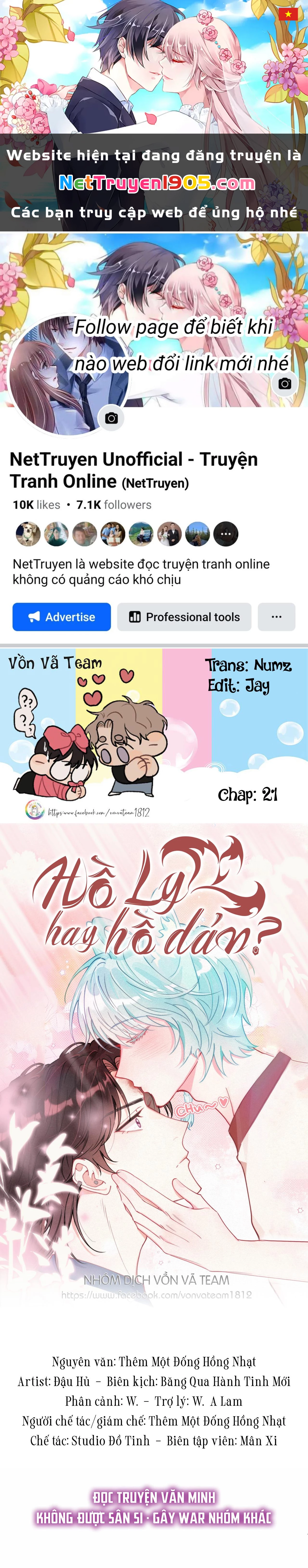 Hồ Ly Hay Là "Hồ Dán" Vậy? Chapter 21 - 1