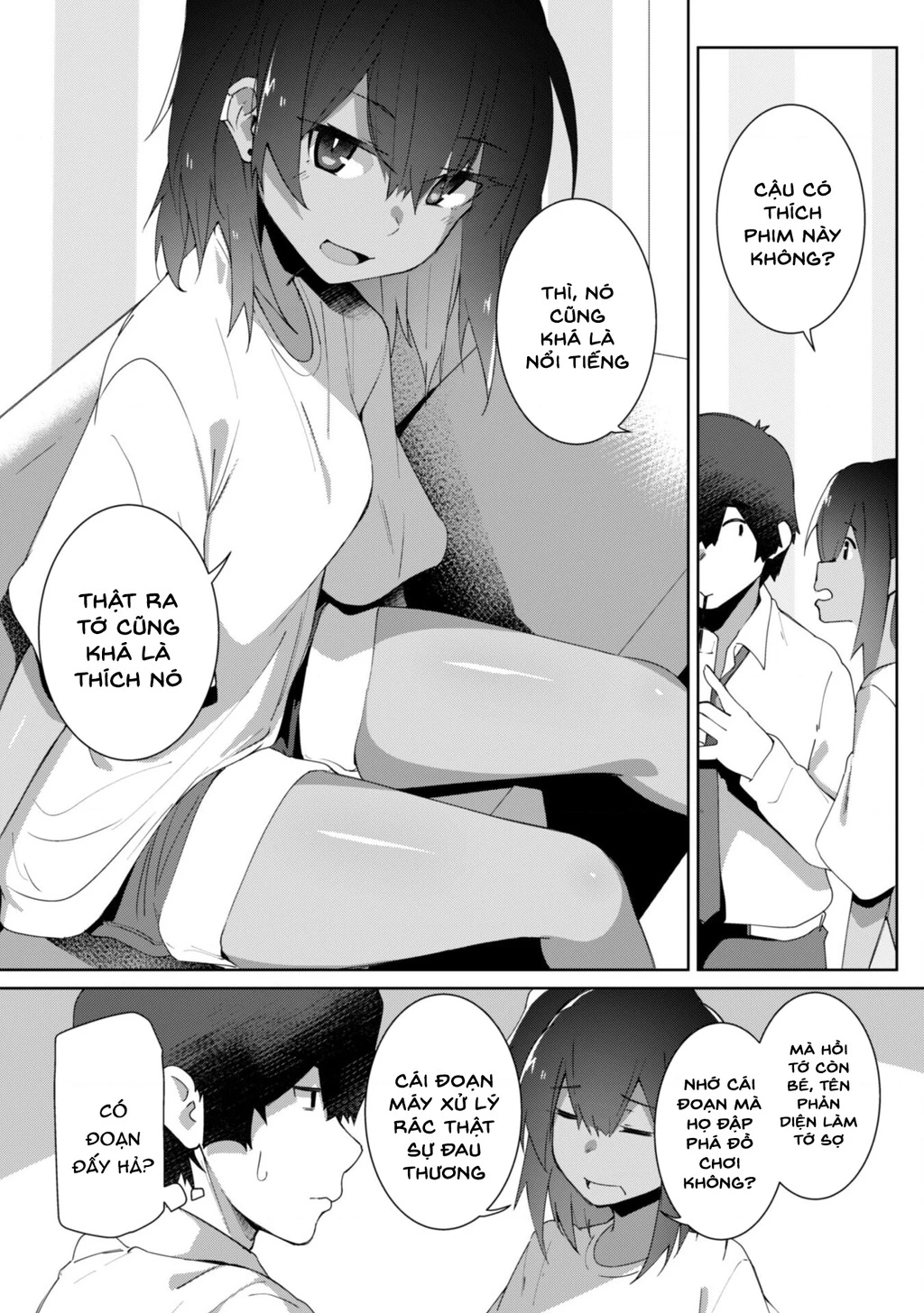 Mainichi Ie Ni Kuru Gal Ga Kyorikan Zero Demo Yasashiku Nai Chapter 7.2 - 3