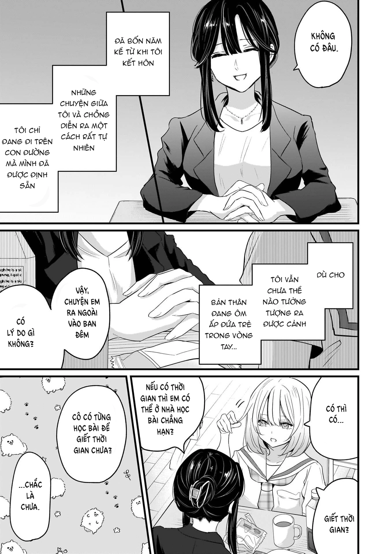 Câu chuyện về giáo viên đã có chồng đắm chìm trong lưới tình với học sinh cấp ba của mình Chapter 1.1 - 27