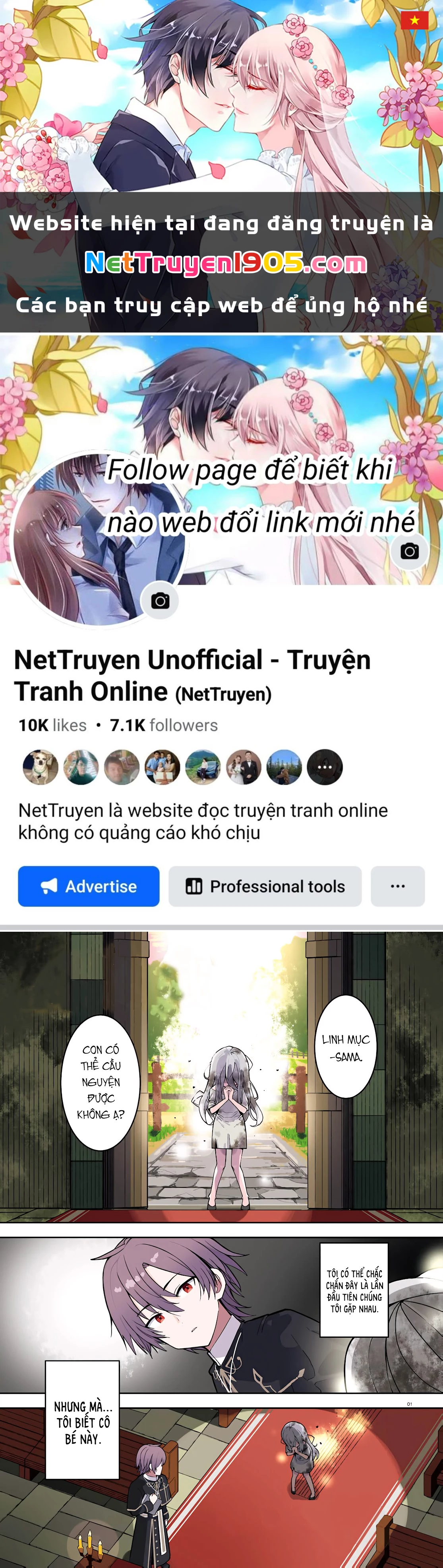 Tuy chỉ là một linh mục vô danh, nhưng sau khi nhận ra thế giới này là một con game otome, tôi sẽ nuôi dưỡng nhân vật chính Chapter 1 - 1