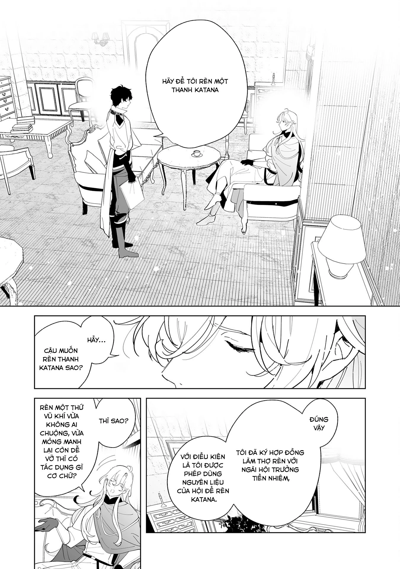 S-Kyuu Guild Wo Ridatsushita Katanakaji No Jiyuu Na Henkyou Slow Life ~Black Guild Kara Kaihousarete Kimama Ni Kaji Shitetara, Densetsu No Matou Ga Umareteimashita~ Chapter 1 - 8