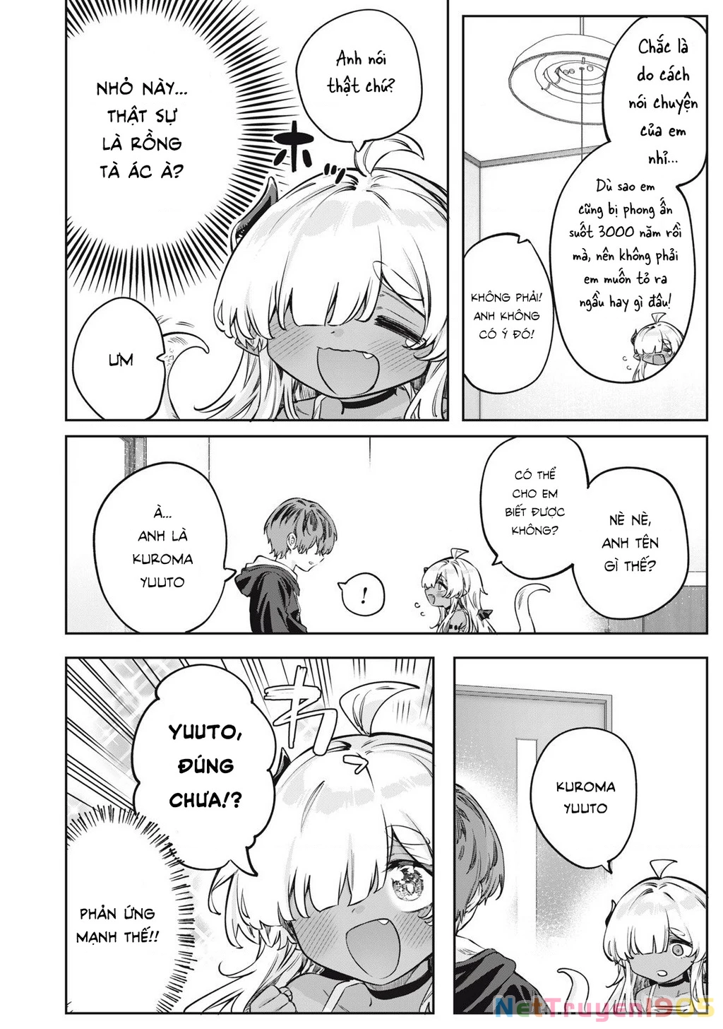 Tôi đã kết bạn với cô rồng tà ác bị phong ấn suốt 3000 năm Chapter 2 - 4