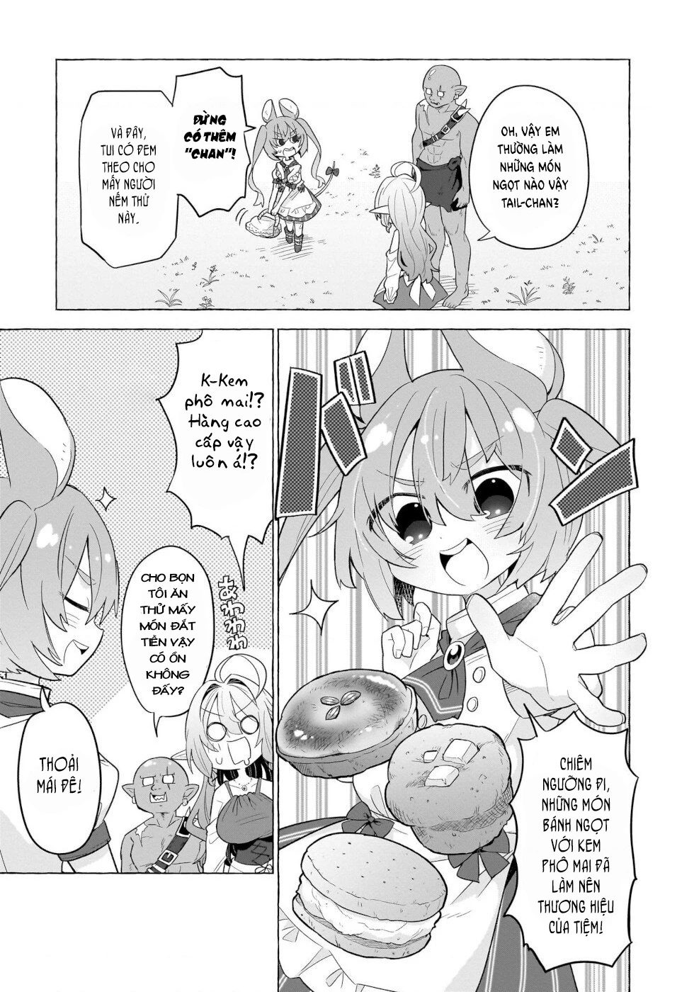 Bánh Ngọt, Elf, Và Nữ Sinh Trung Học Chapter 8 - 5