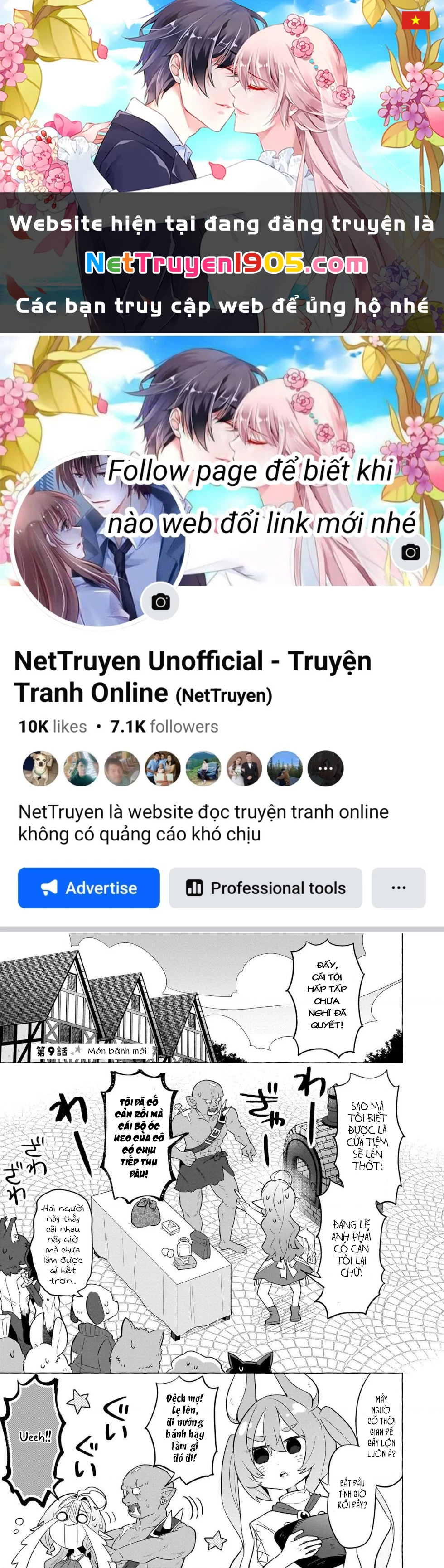 Bánh Ngọt, Elf, Và Nữ Sinh Trung Học Chapter 9 - 1