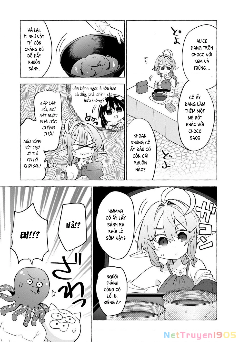 Bánh Ngọt, Elf, Và Nữ Sinh Trung Học Chapter 9 - 9