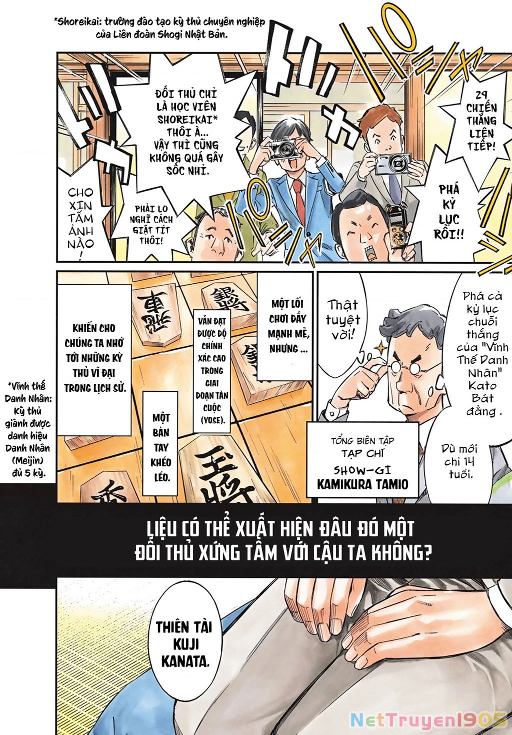 Thợ săn trên bàn cờ. Chapter 1 - 5