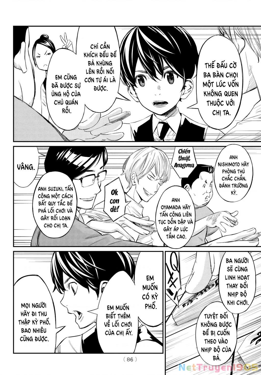 Thợ săn trên bàn cờ. Chapter 6 - 8