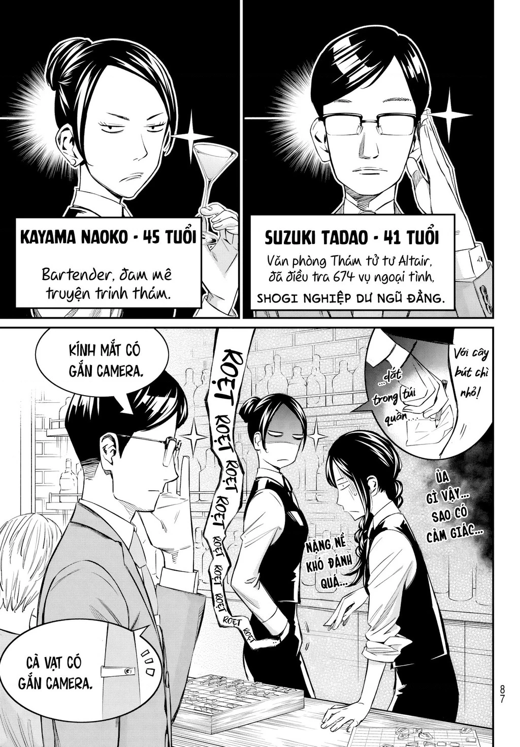 Thợ săn trên bàn cờ. Chapter 6 - 9