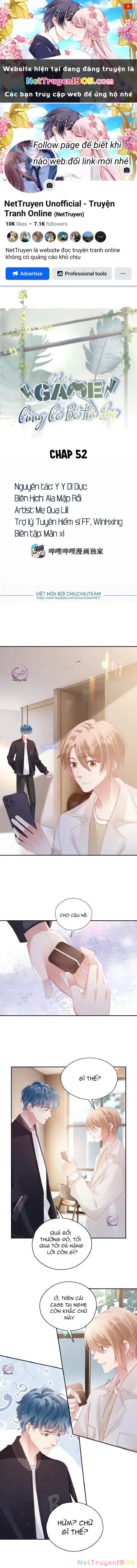 Chơi Game Cũng Có Bồ Là Sao Chapter 52 - 1