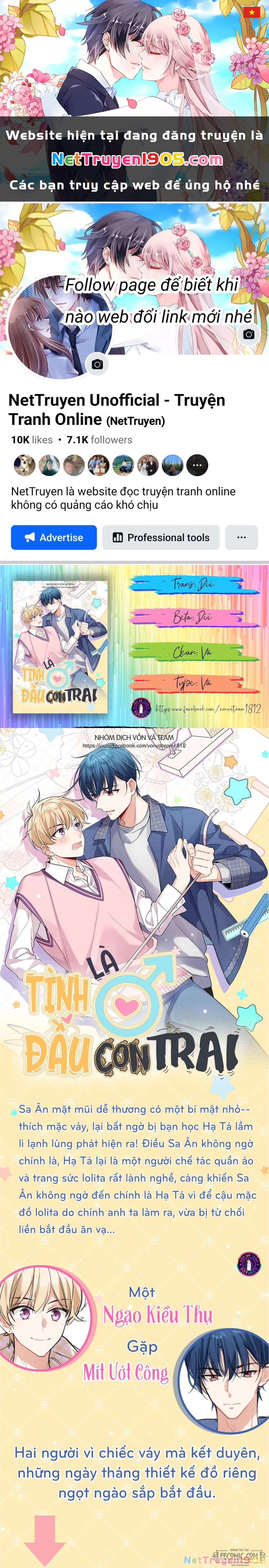Tình Đầu Là Con Trai Chapter 0 - 1