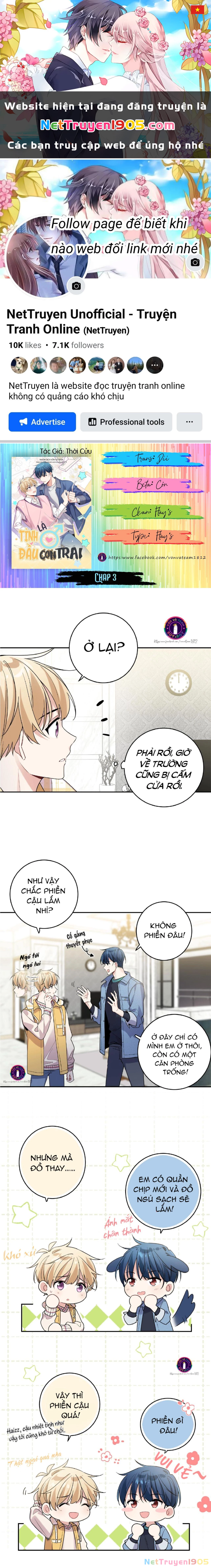 Tình Đầu Là Con Trai Chapter 3 - 1
