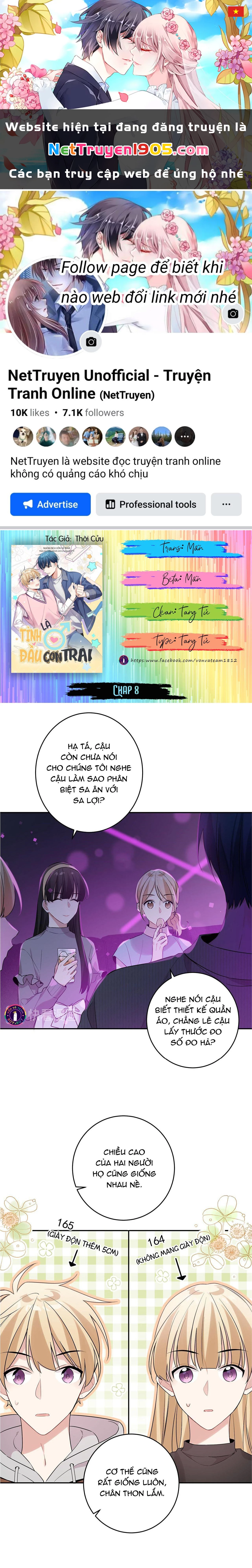 Tình Đầu Là Con Trai Chapter 8 - 1