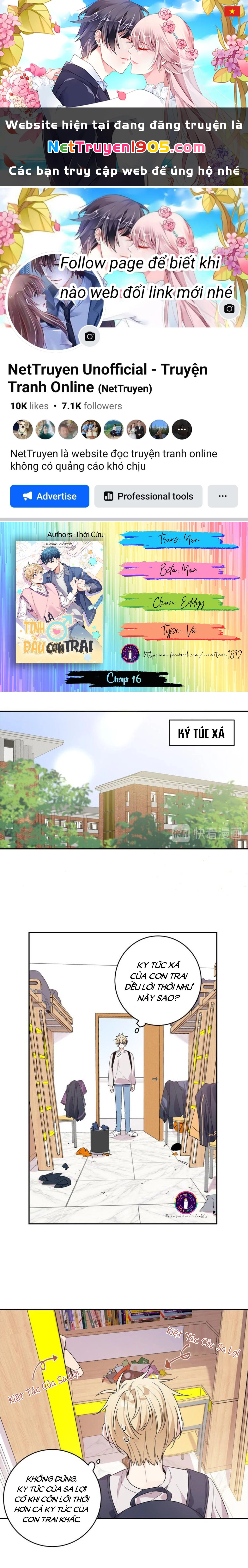 Tình Đầu Là Con Trai Chapter 16 - 1