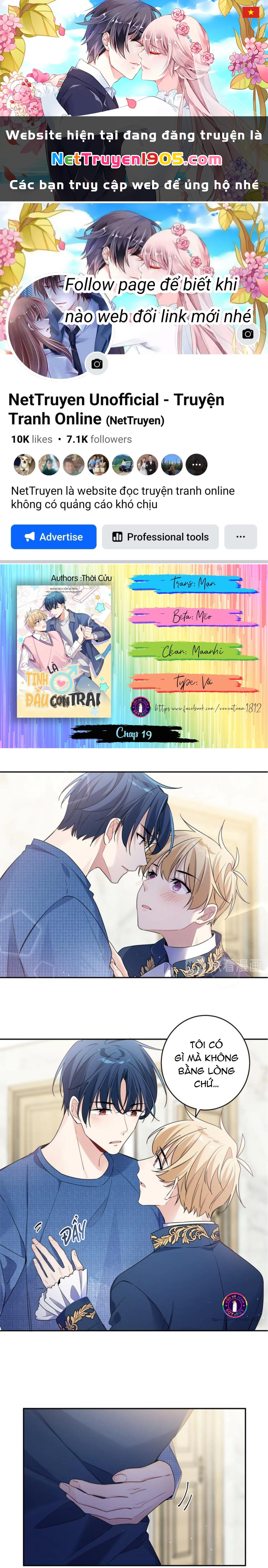 Tình Đầu Là Con Trai Chapter 19 - 1