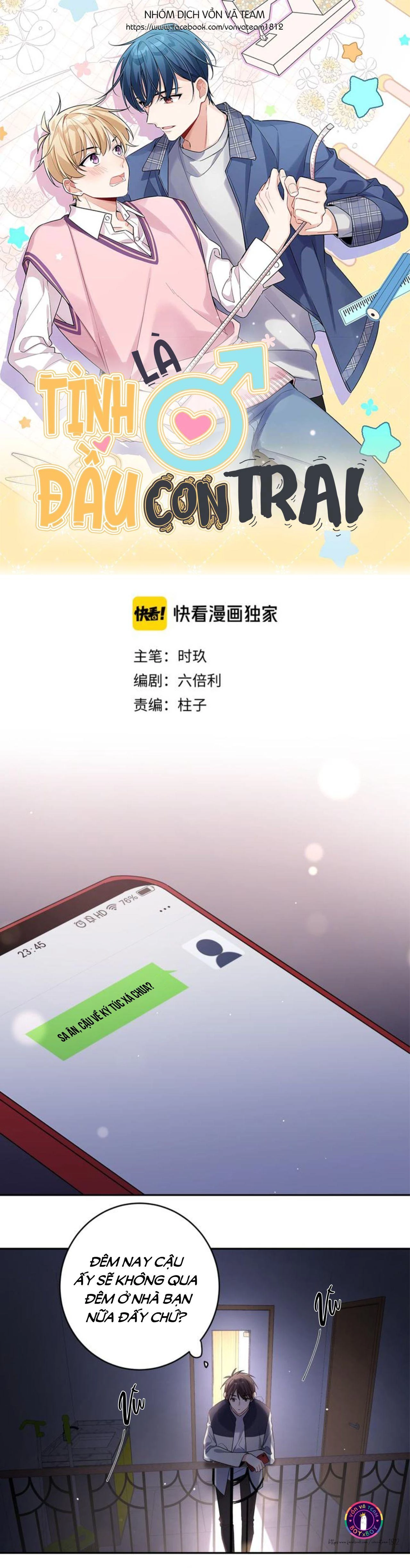 Tình Đầu Là Con Trai Chapter 19 - 4