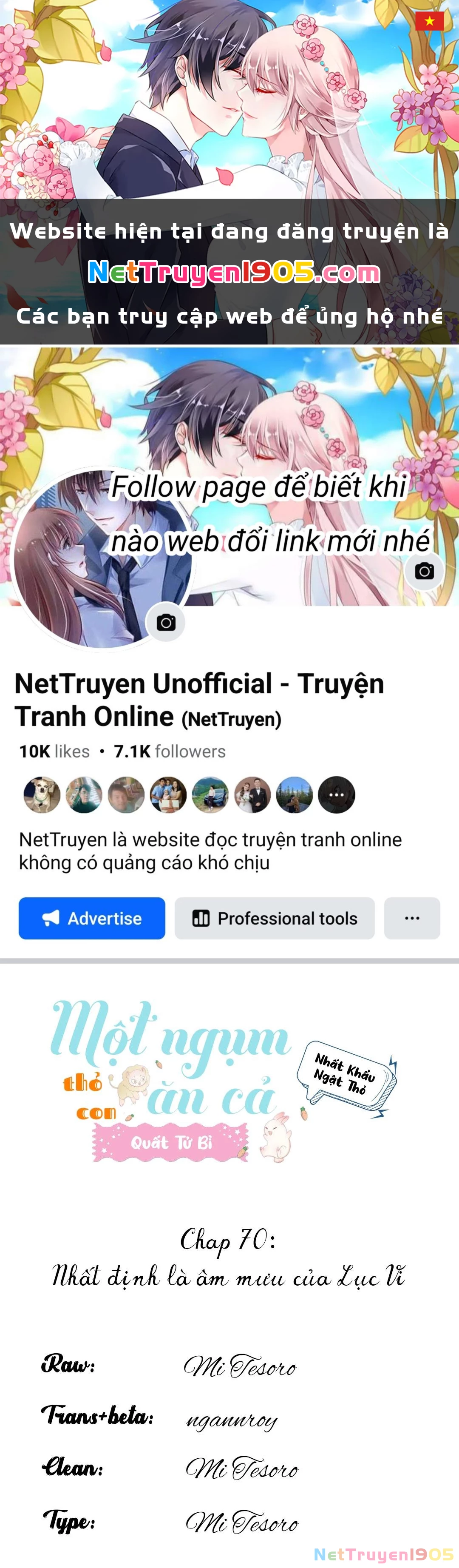 Một Ngụm Nuốt Trọn Thỏ Con Chapter 70 - 1