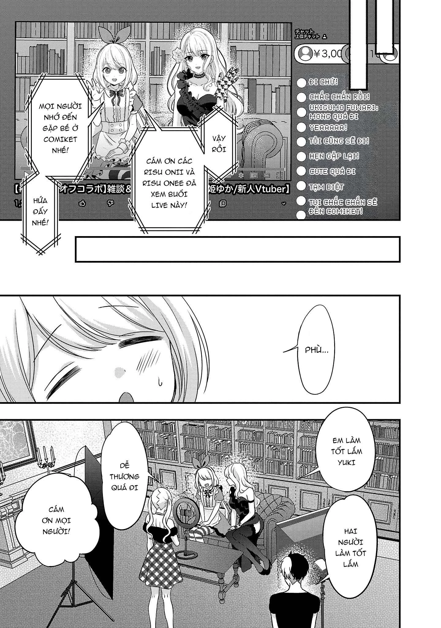 Tuyệt vọng vì thất tình, tôi quyết định trở thành Vtuber vang danh Chapter 14 - 22