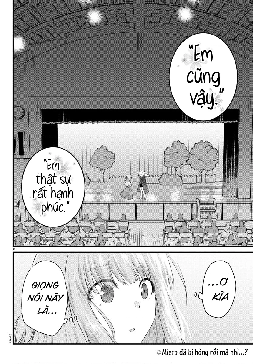 Cô bạn bị mất đi giọng nói luôn nghĩ rằng "Cậu ấy dịu dàng thật đấy" Chapter 58 - 8