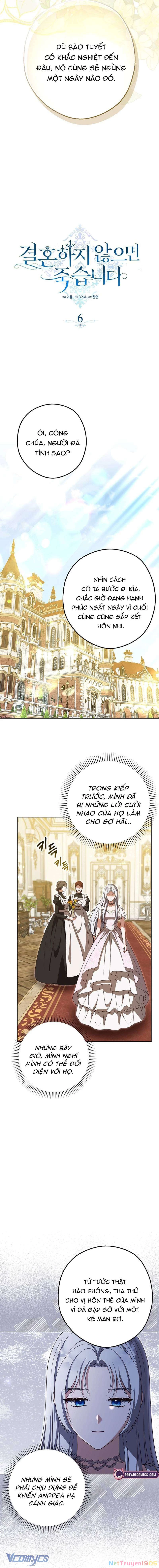 Nếu Không Kết Hôn, Tôi Sẽ Chết Chapter 6 - 6