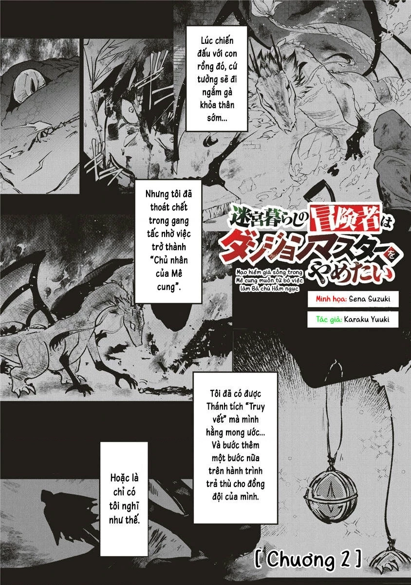 Mạo Hiểm Giả Sống Trong Mê Cung Muốn Từ Bỏ Việc Làm Bá Chủ Hầm Ngục Chapter 2 - 3