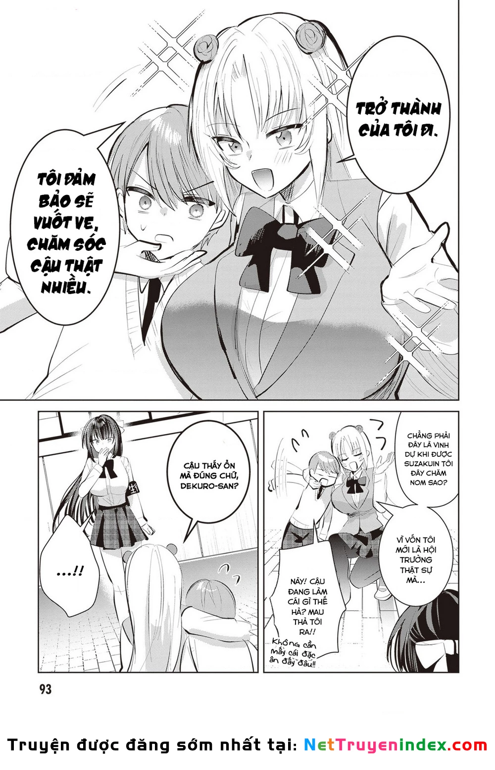 Kotowarenai Kaichou Wa Tomoe-Kun Ni Dake Shite Agetai Chapter 8 - 8