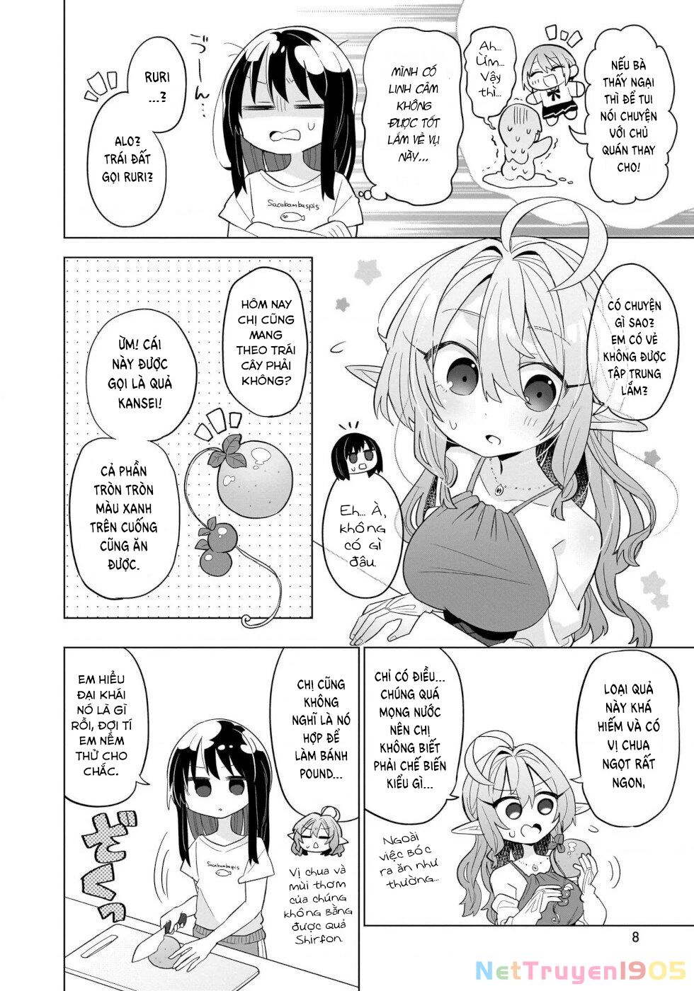 Bánh Ngọt, Elf, Và Nữ Sinh Trung Học Chapter 11 - 4