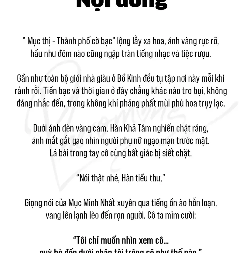 Lá Bài Định Mệnh Chapter 0 - 2