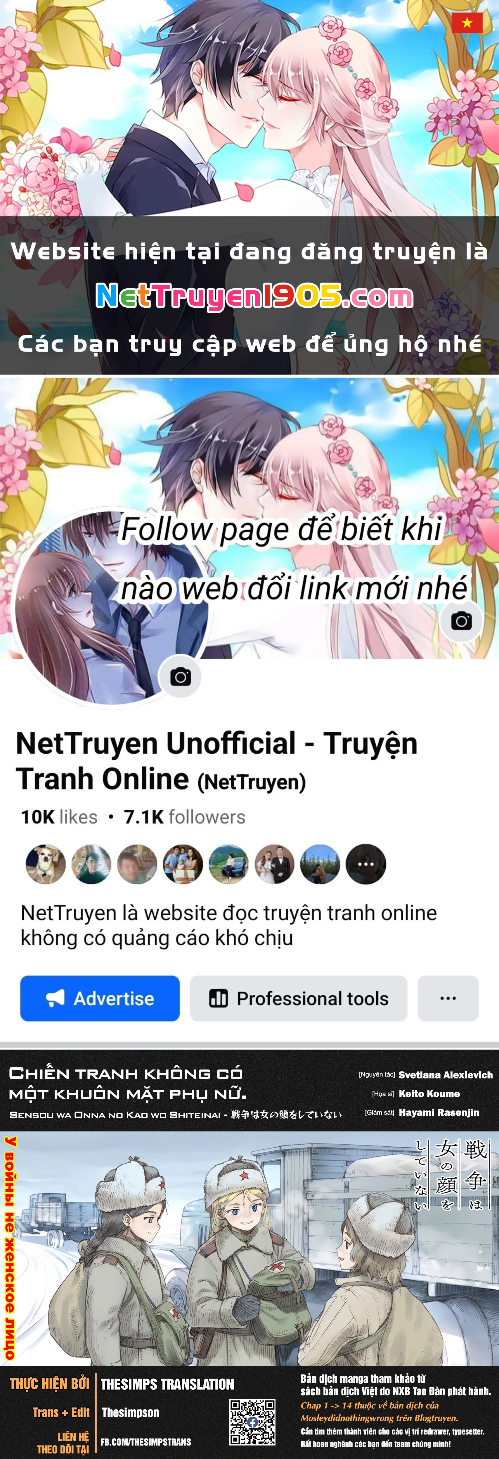 Chiến Tranh Không Có Một Khuôn Mặt Phụ Nữ Chapter 33.8 - 1