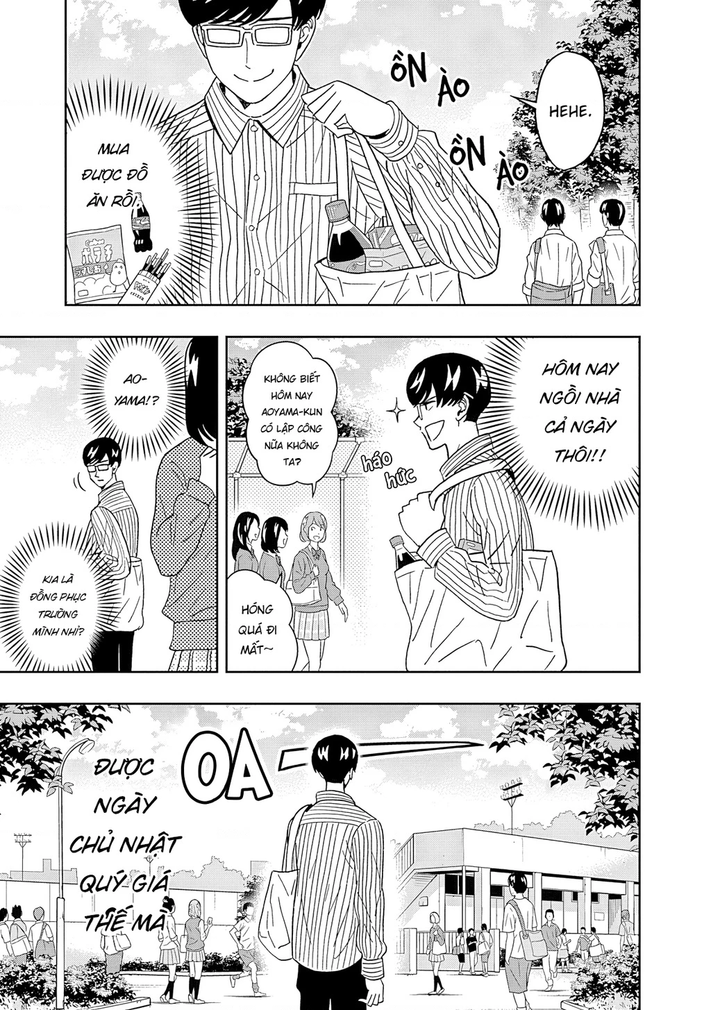 Keppeki Danshi! Aoyama-kun Chapter 60 - 3