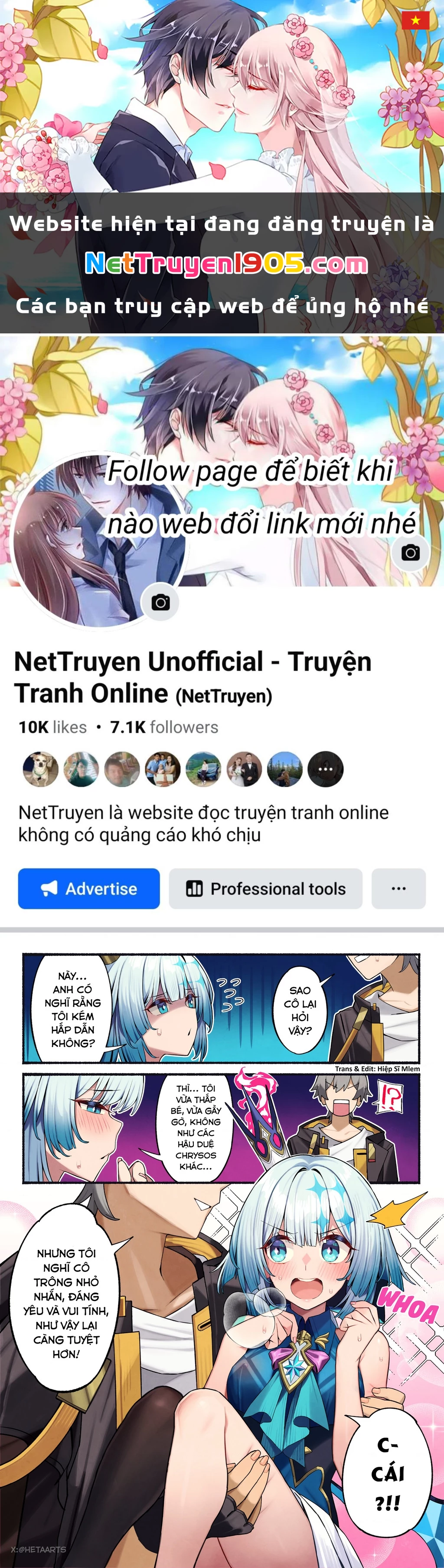Tuyển tập truyện dịch của Page có hứng thì dịch Doujinshi Chapter 1010 - 1