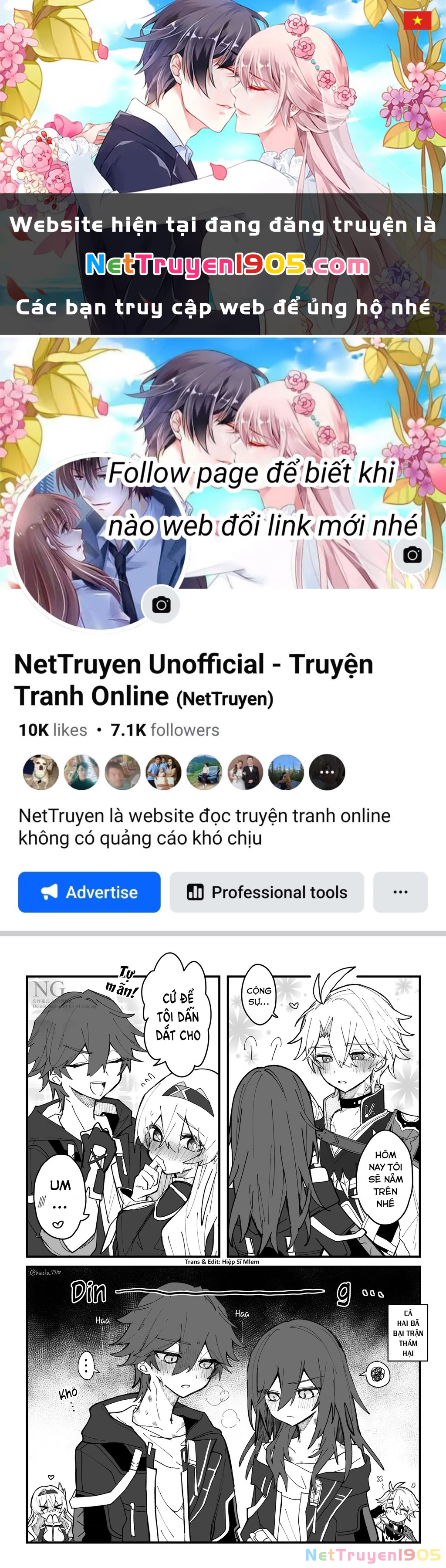 Tuyển tập truyện dịch của Page có hứng thì dịch Doujinshi Chapter 1013 - 1