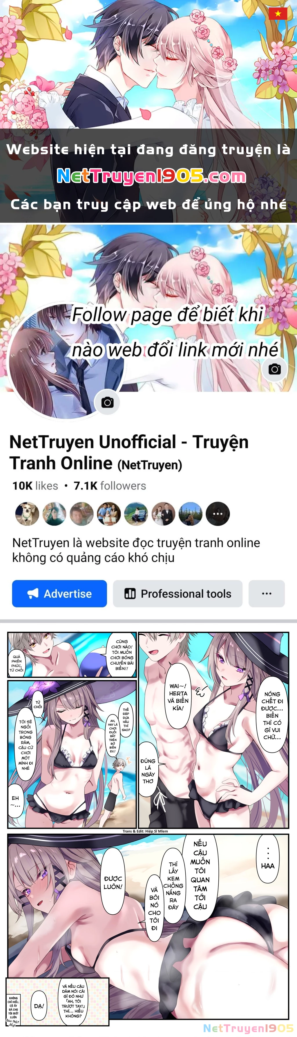 Tuyển tập truyện dịch của Page có hứng thì dịch Doujinshi Chapter 1014 - 1
