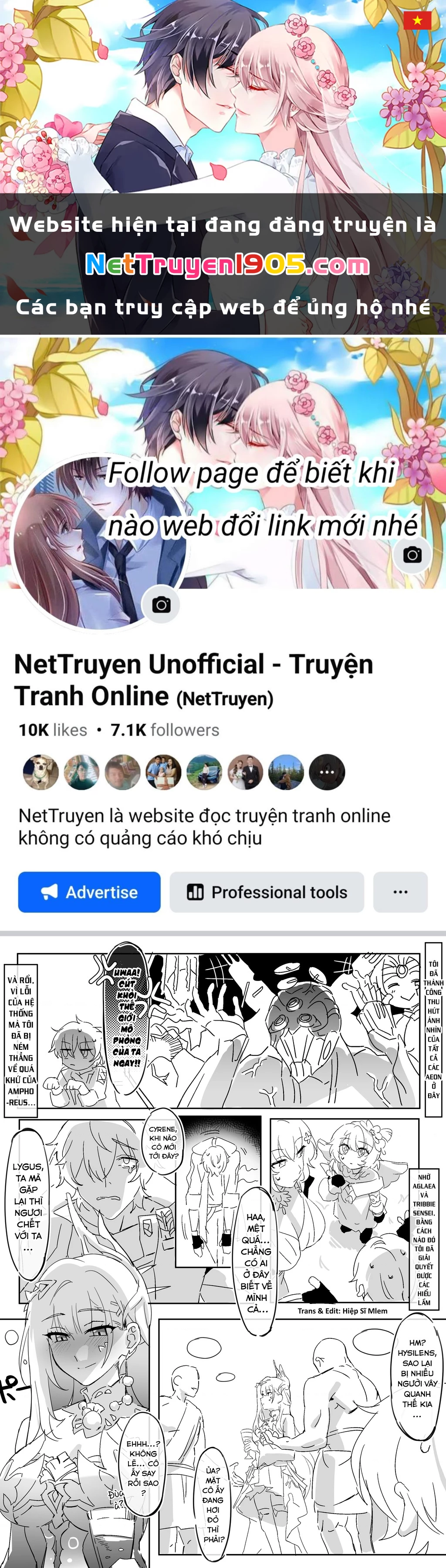 Tuyển tập truyện dịch của Page có hứng thì dịch Doujinshi Chapter 1015 - 1