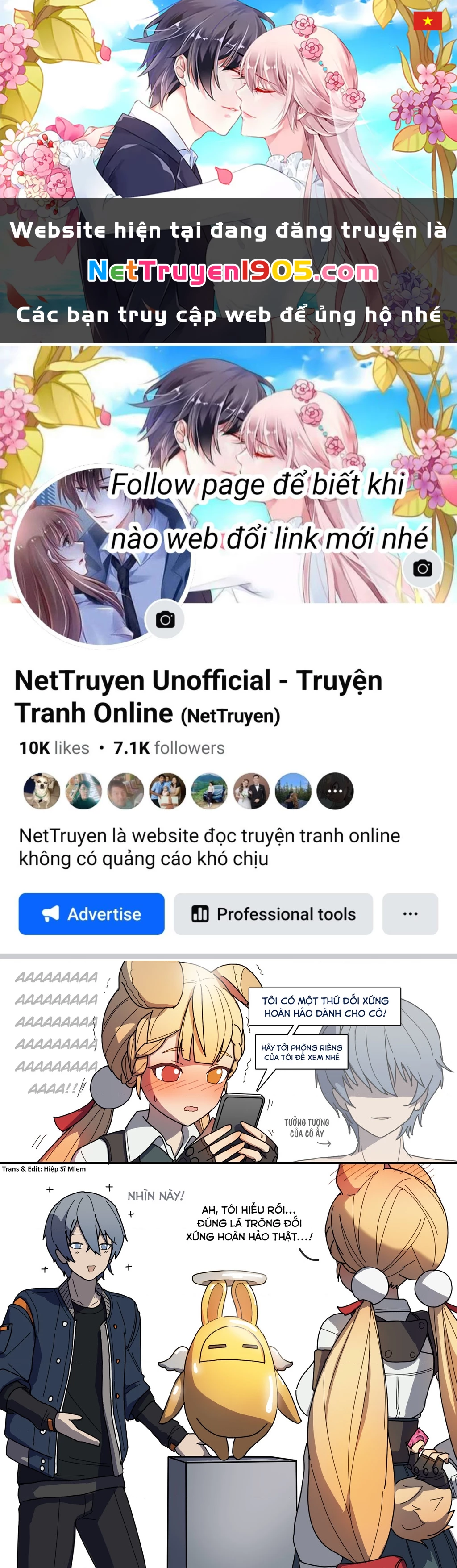 Tuyển tập truyện dịch của Page có hứng thì dịch Doujinshi Chapter 1018 - 1