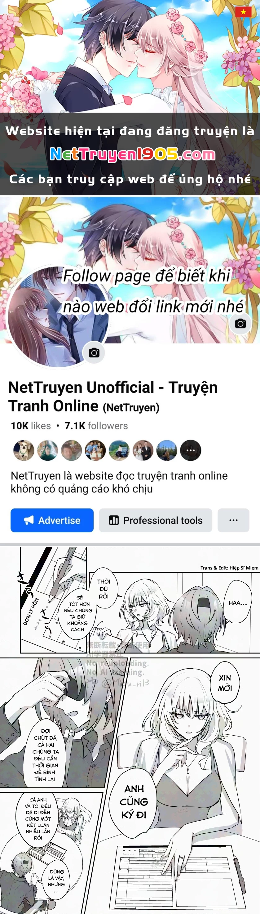 Tuyển tập truyện dịch của Page có hứng thì dịch Doujinshi Chapter 1019 - 1