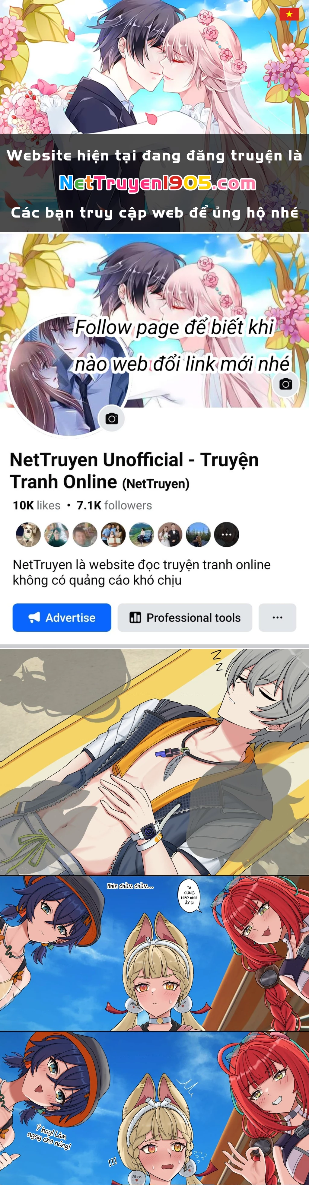 Tuyển tập truyện dịch của Page có hứng thì dịch Doujinshi Chapter 1020 - 1