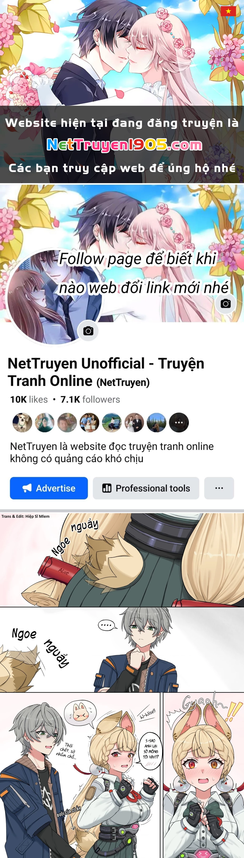 Tuyển tập truyện dịch của Page có hứng thì dịch Doujinshi Chapter 1021 - 1