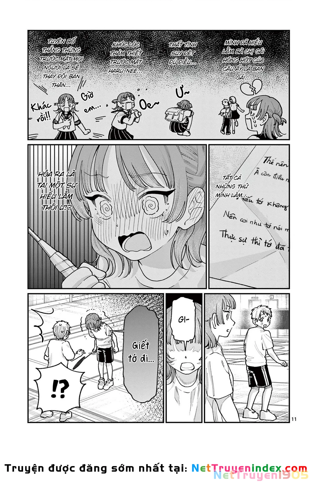 Tình yêu màu Lam nhà Wakaba Chapter 28 - 11