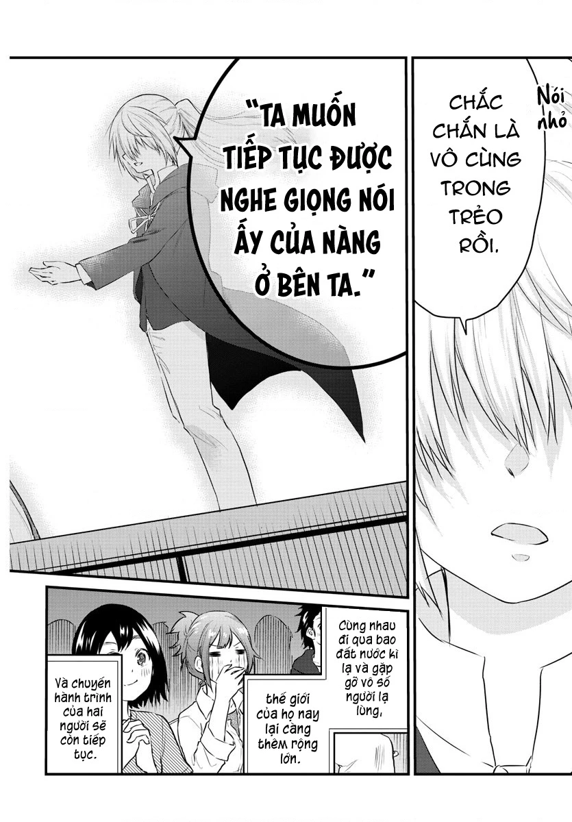 Cô bạn bị mất đi giọng nói luôn nghĩ rằng "Cậu ấy dịu dàng thật đấy" Chapter 59 - 7