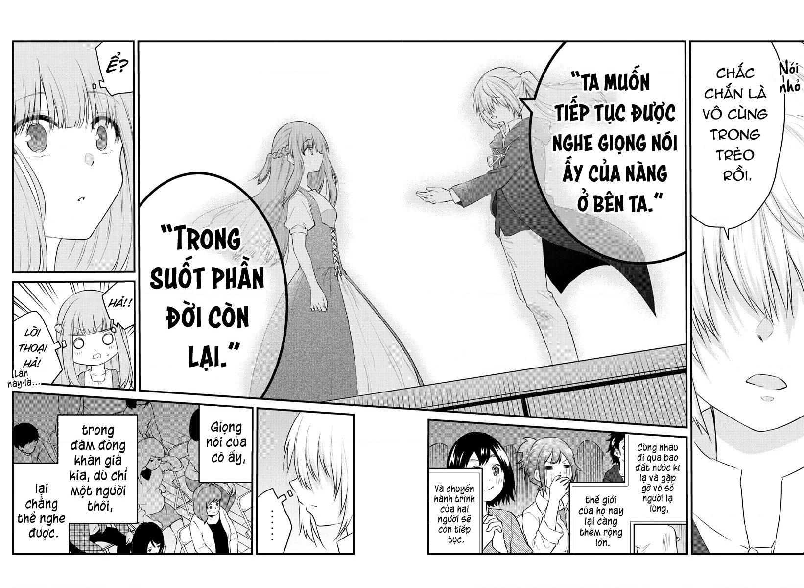 Cô bạn bị mất đi giọng nói luôn nghĩ rằng "Cậu ấy dịu dàng thật đấy" Chapter 59 - 8