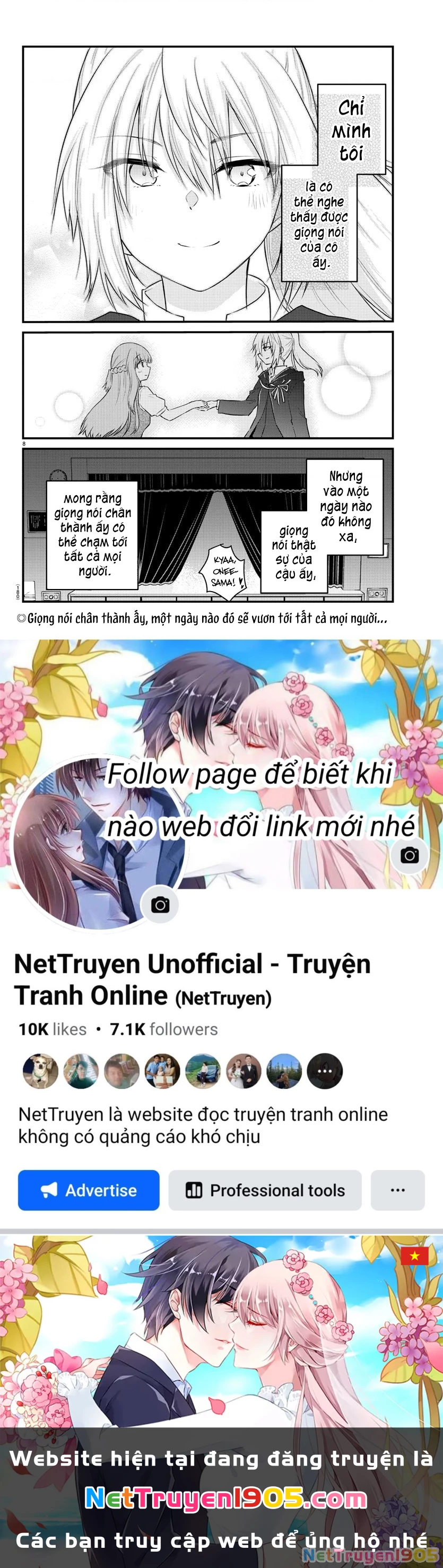 Cô bạn bị mất đi giọng nói luôn nghĩ rằng "Cậu ấy dịu dàng thật đấy" Chapter 59 - 10
