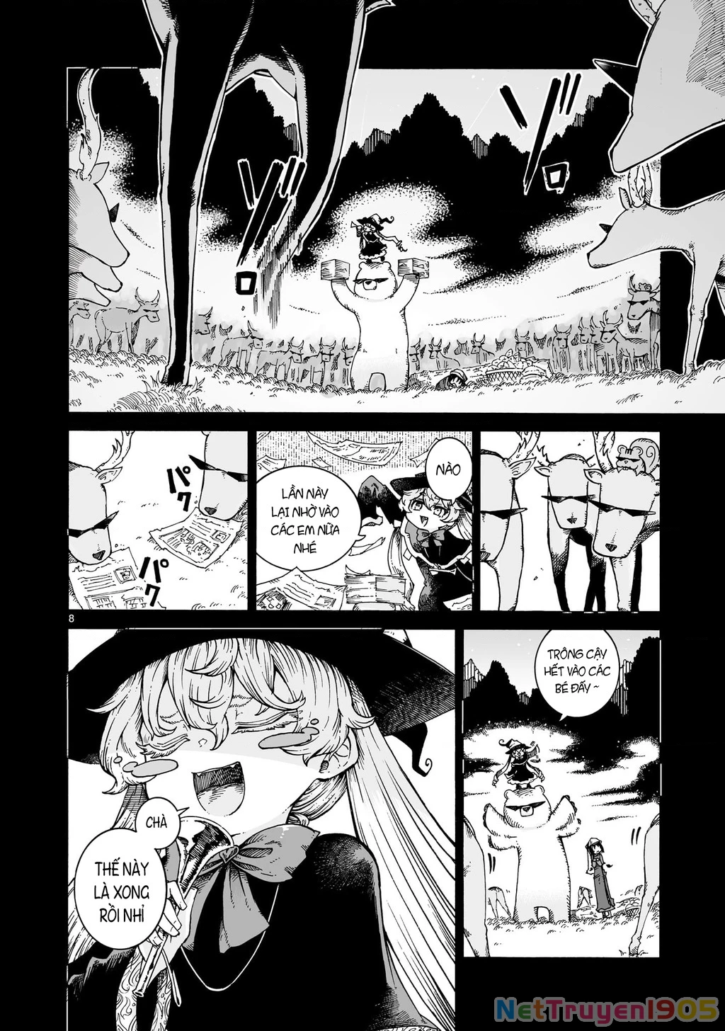 Majo to Kyurasu - Phù thủy phê pha Chapter 6.2 - 9