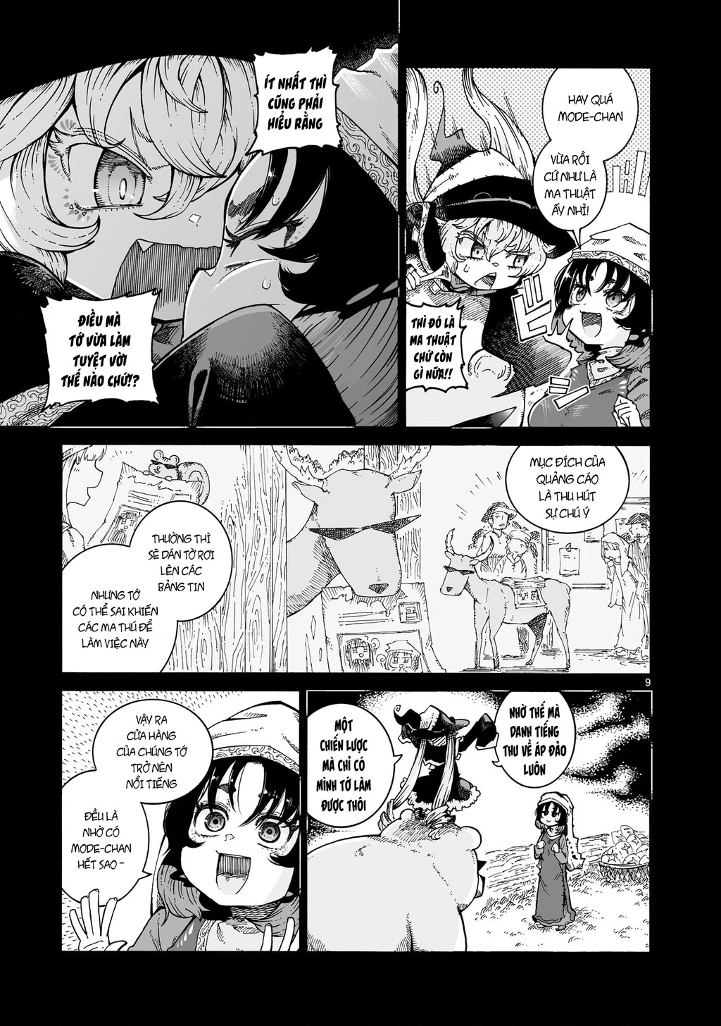 Majo to Kyurasu - Phù thủy phê pha Chapter 6.2 - 10