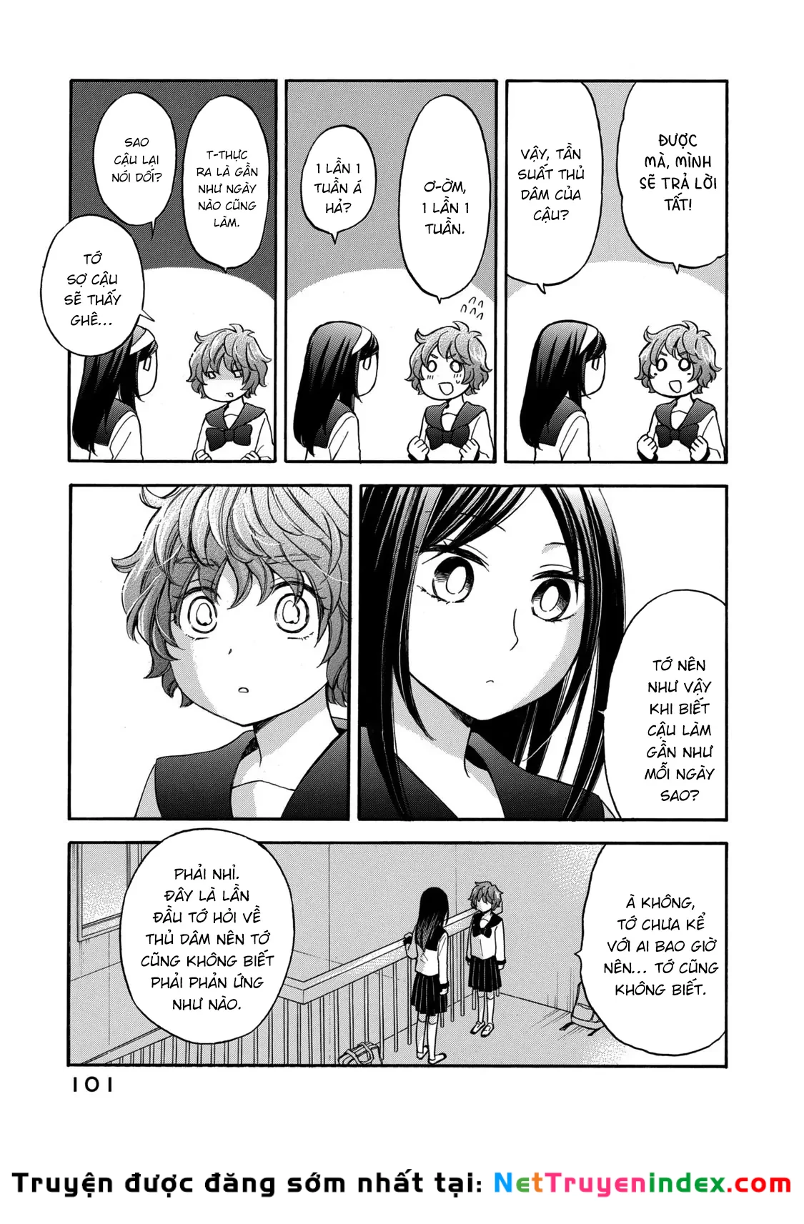 Hanazono And Kazoe's Bizzare After School Rendezvous Chapter 24 - 6