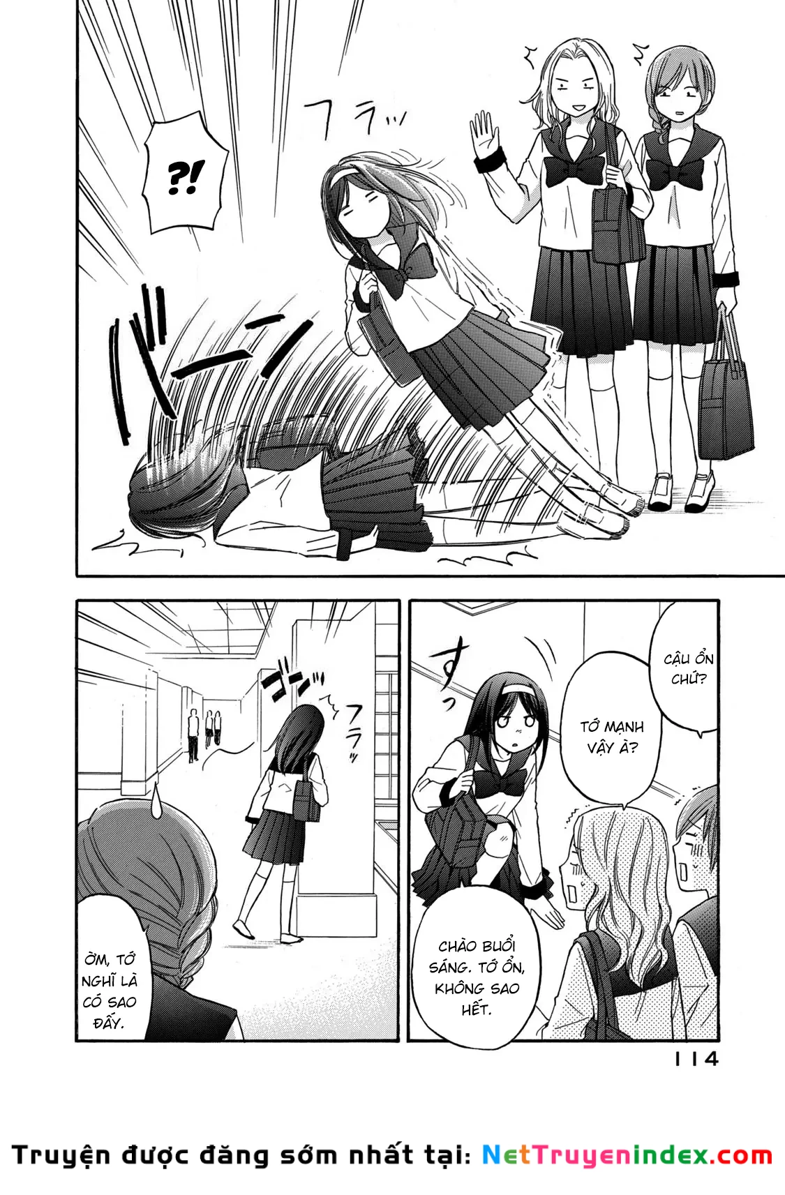 Hanazono And Kazoe's Bizzare After School Rendezvous Chapter 25 - 3